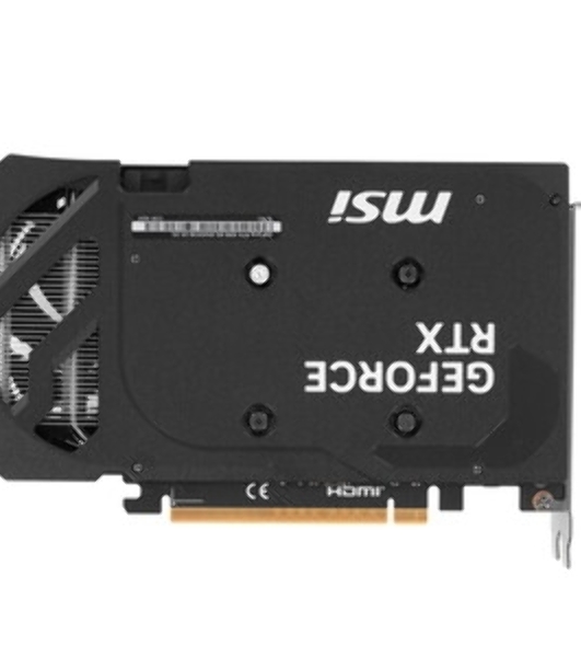 Видеокарта MSI GeForce RTX 5050 8G SHADOW 2X, NVIDIA RTX 5050, 8 ГБ GDDR6, 128 бит, PCI-e 5.0, 1xHDMI, 3xDP, 2587 МГц