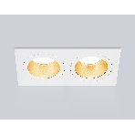 Встраиваемый точечный светильник Ambrella light TN102831/2 WH/GD белый/золото GU5.3/2 178*93*50, фото8