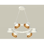 Светильник Ambrella light XB9191101/6 SWH/PYG/CL белый песок/золото желтое полированное/прозрачный GX53 (C9191, N8144), фото 1