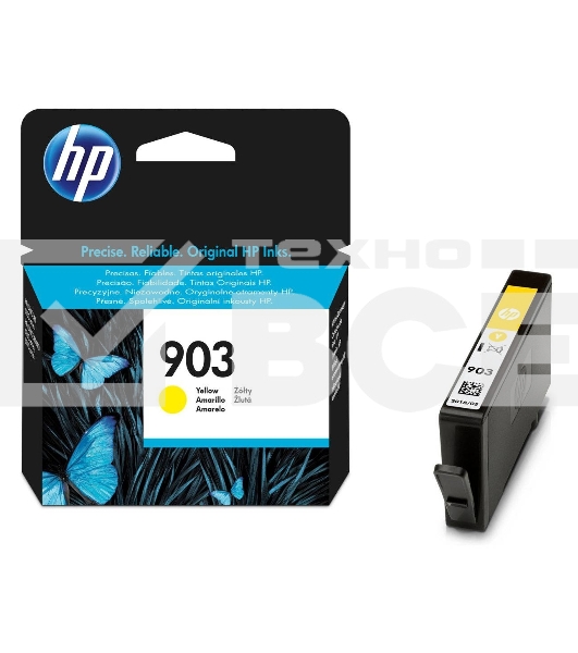 Картридж струйный HP 903 T6L95AE желтый для HP OJP 6960/6970 (315стр.)