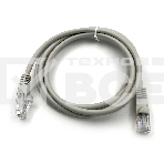 Патч-корд Buro cat5E 1.5м серый RJ-45 (m)-RJ-45 (m), фото 1