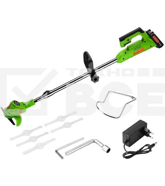 Триммер электрический Deko DKTR21 аккум. реж.эл.:нож