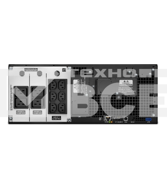 Источник бесперебойного питания APC Smart-UPS SRT SRT6KRMXLI 6000Вт 6000ВА черный