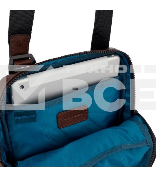 Сумка мужская Piquadro Harper CA1816AP/N, черный, натур.кожа