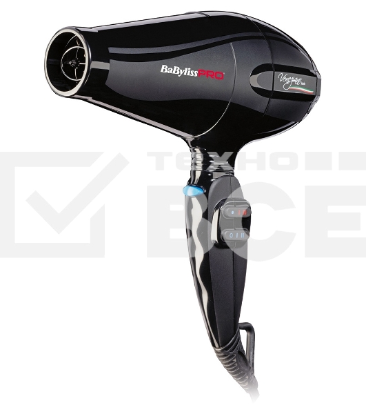 Фен Babyliss Pro VENEZIANO IONIC 2200Вт черный