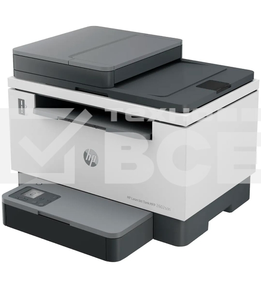 МФУ лазерный HP LaserJet Tank MFP 2602sdn (2R7F6A), A4, ч/б, печ. до 22 стр/мин., 600 x 600 dpi, Ethernet (RJ-45), USB 2.0