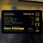 Газонокосилка аккумуляторная Denzel RLM450-36, 36 В, 2 Ач, фото6