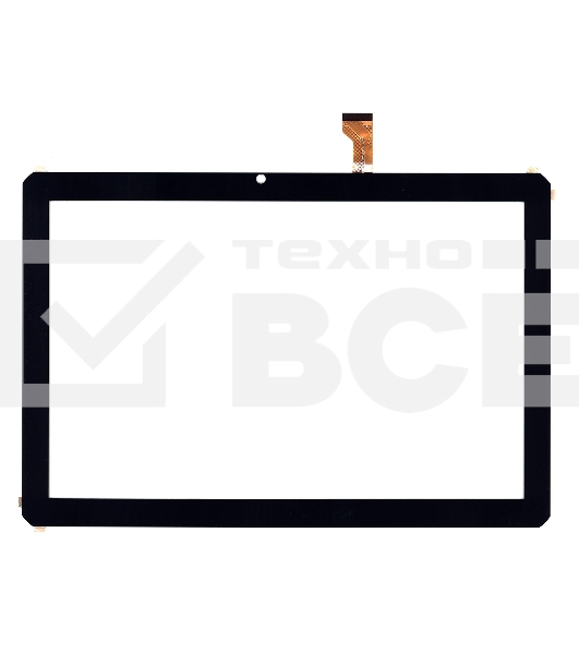Сенсорное стекло (тачскрин) для BQ-1077L Armor Pro, черное