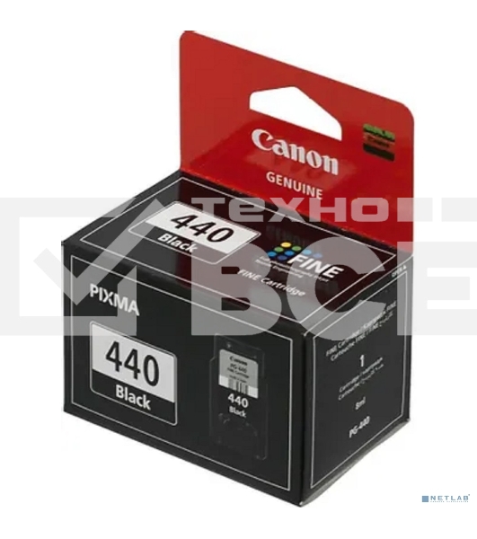 Картридж струйный Canon PG-440 5219B001 черный для Canon MG2140/3140