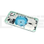 Задняя крышка (корпус) в сборе с рамкой для Apple iPhone 12 зеленая, фото2