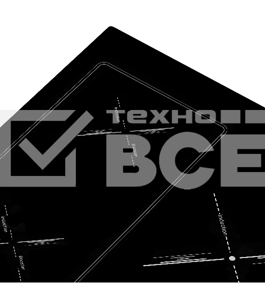 Индукционная варочная панель Maunfeld CVI453SBBKA Inverter