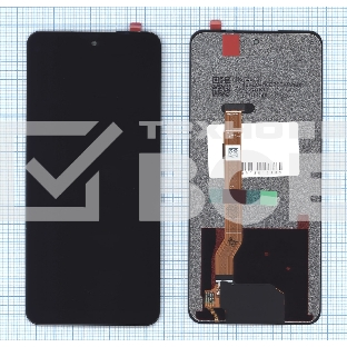 Дисплей (модуль) для OPPO A58 4G (CPH2577) в сборе с тачскрином черный