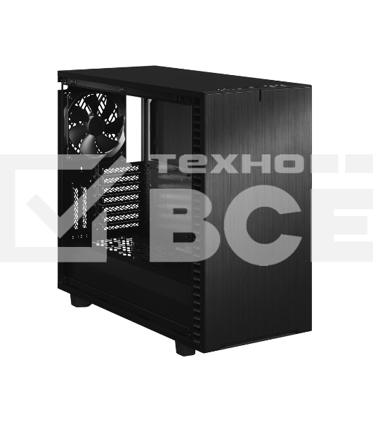 Корпус Fractal Design DEFINE 7 BLACK - DARK TG / mid tower / E-ATX / dark tint tempered glass / 3x140mm fans inc. / FD-C-DEF7A-03