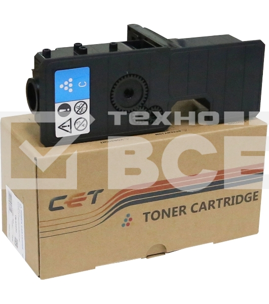 Картридж лазерный CET (PK208) TK-5230C CET8995C Голубой (33 г. 2200 стр.) для KYOCERA ECOSYS P5021cdn/M5521cdn