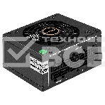Блок питания 550W ExeGate M550 GOLD (SFX, APFC, КПД 90% (80 PLUS GOLD), 9см fan, 24pin, (4+4)pin, 2xPCI-E, 6xSATA, 3xIDE, 1xFDD, Full Cable Management, black, ATX adapter, Retail box), фото 1