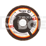 Круг лепестковый торцевой Kranz P80, 115х22,2 мм, фото 1