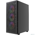 Компьютерный корпус Powercase Mistral EA17, Tempered Glass, 4x 120мм ARGb PWM Fan, черный, ATX (CMAEA17-A4), фото3
