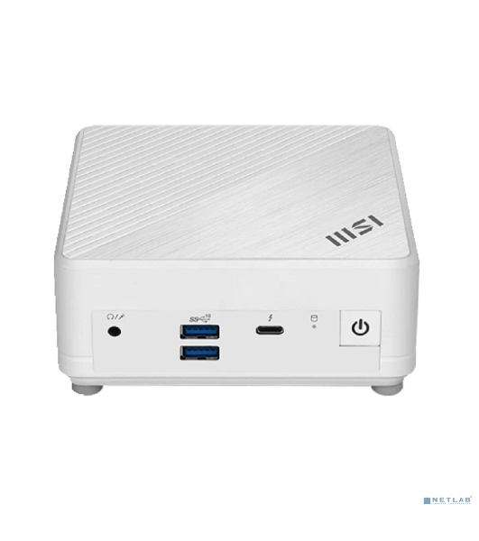 Неттоп MSI Cubi 5 1M-463BRU Core 5 120U (1.4) Graphics CR без ОС 2xGbitEth WiFi BT белый (936-B0A822-463)