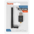 Адаптер USB Buro Bluetooth 4.0+EDR class 1 100м черный, фото7