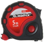 Рулетка Matrix Neon, 5 м x 25 мм, обрезиненный корпус, 3 фиксации, PRO, фото3