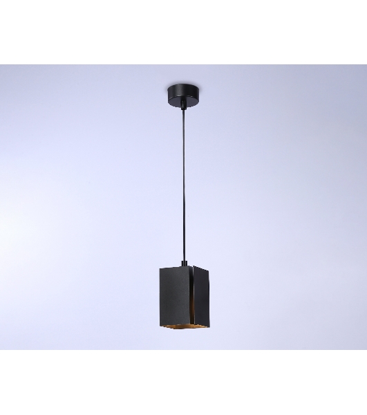 Светильник подвесной TN5125 BK черный E27 max 40W 80*80*1150