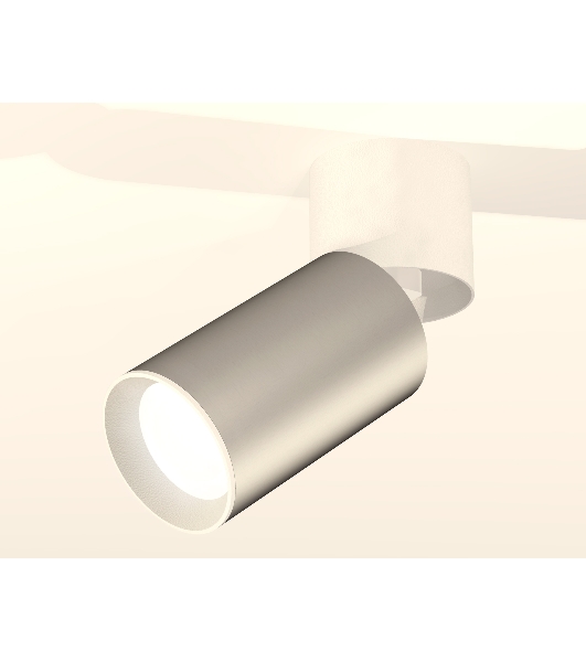 Светильник Ambrella Light XM6324030 SSL/WH/SWH серебро песок/белый/белый песок (A2220, C6324, N6101)