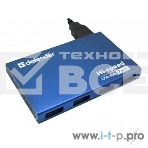 Разветвитель Defender  SEPTIMA SLIM USB2.0 - 7 портов, + блок питания DC 5В...2А, + кабель USB 2.0 A(M) - MiniB (M) - 1м, фото5