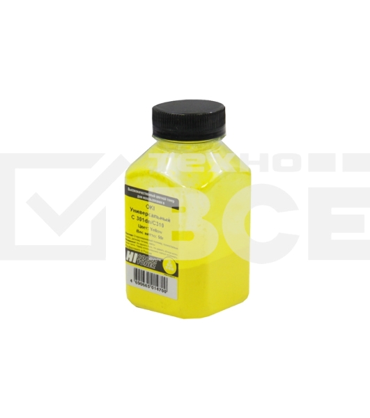 Тонер OKI Универсальный С 301dn/C310 (Hi-Color) Y, 50 г, банка