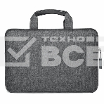 Сумка Satechi Water-Resistant Laptop Carrying Case для ноутбуков до 15' дюймов. Материал нейлон. Цвет серый., фото4