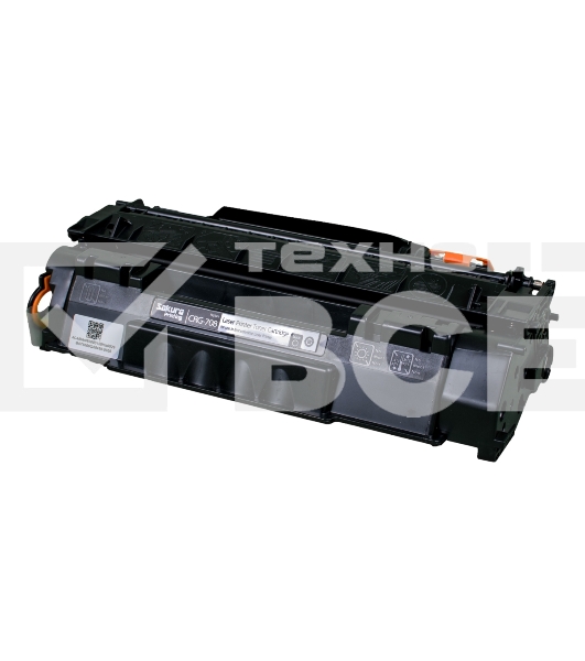 Картридж Sakura CRG708 для Canon LBP3300/3330/3360, черный, 2500 к.