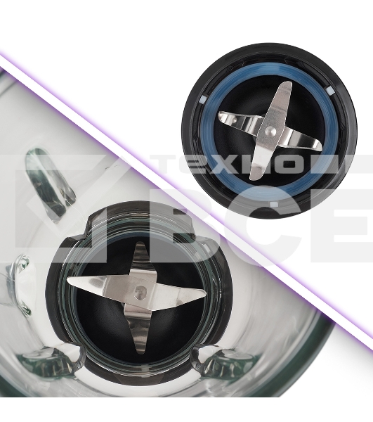 Блендер стационарный Kitfort KT-1394 550Вт серебристый