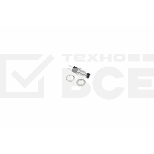Выключатель-кнопка металл 220V 2А (2с) (ON)-OFF Ø7.2 черная Micro Rexant