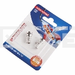 Разъем антенный на кабель, штекер F для кабеля RG-6, (2шт.) Rexant, фото2