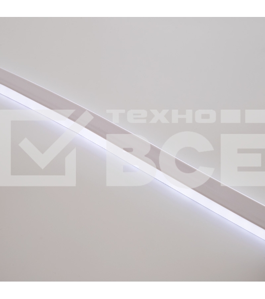 Гибкий неон LED SMD 8х16 мм, двухсторонний, белый, 120 LED/м, бухта 100 м