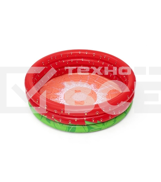 Детский надувной бассейн 160x38см BestWay 'Сладкая клубничка' 390л, от 2 лет 51145 BestWay