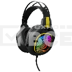 Наушники с микрофоном GMNG HS-L630G черный/желтый 2.2м мониторные оголовье (1533561), фото6