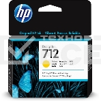 Картридж струйный HP 712 3ED69A желтый (29мл) для HP DJ Т230/630, фото2