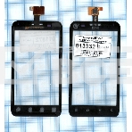 Сенсорное стекло (тачскрин) для ZTE V807 Blade C YZ-CTP465-FPC-V1, черное, фото3