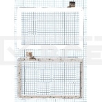 Сенсорное стекло (тачскрин) CN048C1060G12V0, белое, фото4