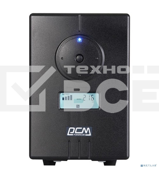 Источник бесперебойного питания Powercom Infinity INF-1500 1050Вт 1500ВА черный