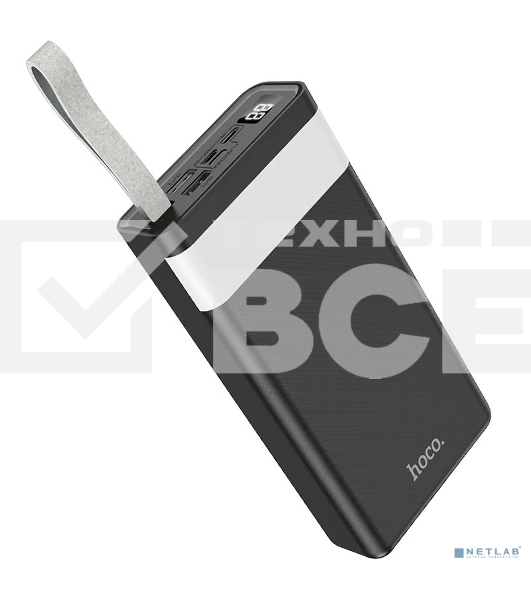 Портативный аккумулятор Hoco J73 30000mAh, 2A, черный (39414)