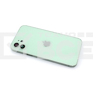 Задняя крышка (корпус) в сборе с рамкой для Apple iPhone 12 зеленая