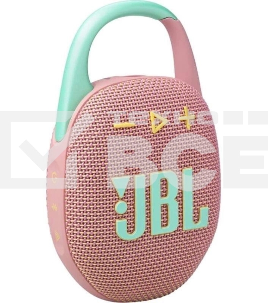 Портативная акустика JBL CLIP 5, розовый