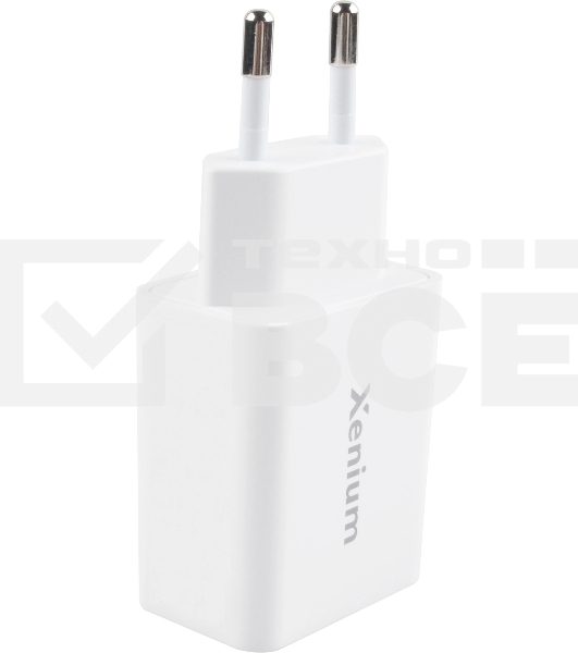 Сетевое зар./устр. Xenium X252 25W 3A (PD+QC) (CCX252CW/00)