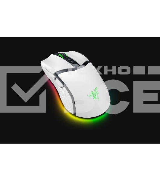 Мышь беспроводная/проводная Razer Cobra Pro белый, 30000 dpi, радиоканал, Bluetooth, USB, кнопки - 8