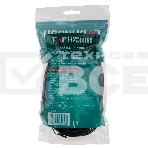 Кабель питания Гарнизон GPC-189-1-1.8M, C13-C14, 3x1.0 мм2, 16А, CCA, с заземлением, 1.8 м, черный, пакет, фото 1