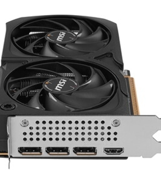 Видеокарта MSI GeForce RTX 5050 8G SHADOW 2X, NVIDIA RTX 5050, 8 ГБ GDDR6, 128 бит, PCI-e 5.0, 1xHDMI, 3xDP, 2587 МГц