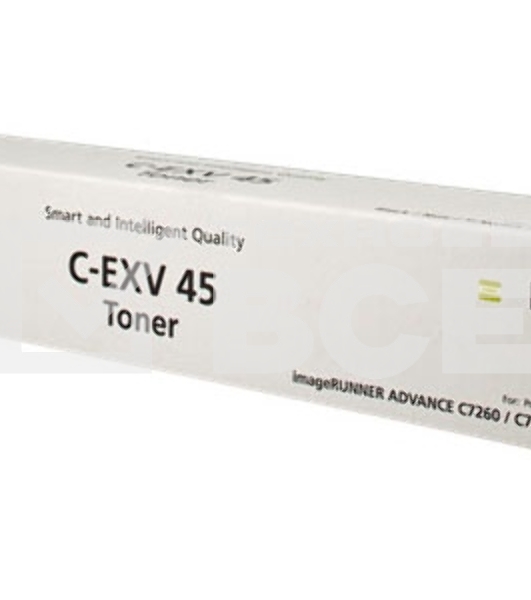 Картридж лазерный Canon C-EXV45 Bk для iR ADV C7260i/C7270i /C7280i . черный.