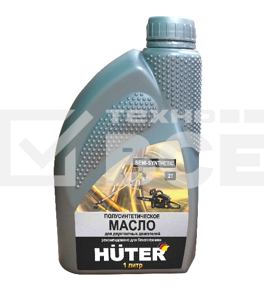 Масло 2Т для двухтактных двигателей,для техники Huter,1л