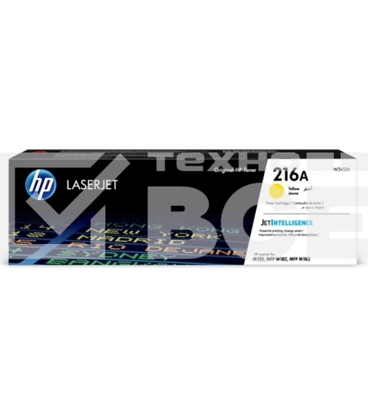 Картридж лазерный HP 216A желтый для HP Color Laser Jet Pro MFP M182/ M183 850 стр